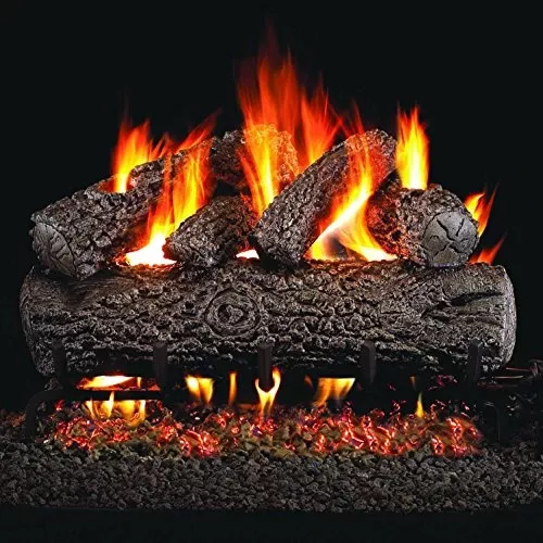 Real Fyre 18" Post Oak Log Set - PO-18+G45-18/20