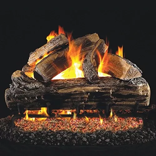 Real Fyre 30" Split Oak Log Set - S-30+G45-30