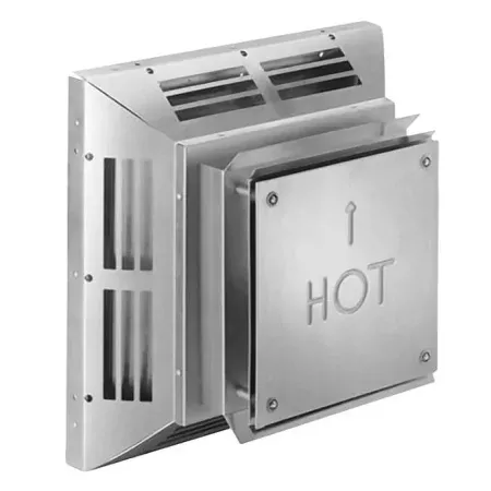 Rear Vent Horizontal Termination Cap For 5″ X 8″ Direct Vent Pipe
