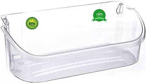 Refrigerator Door Bin Compatible with Frigidaire FGSS2635TE5, FGSS2635TF0, FGSS2635TF1, FGSS2635TF5 (Clear)