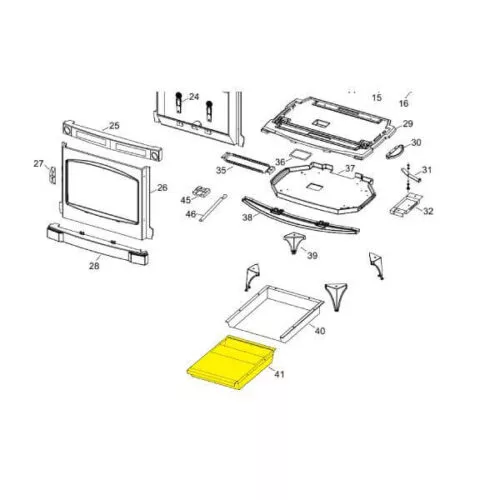 Regency Ash Pan Drawer Assembly – H300 (220-516)