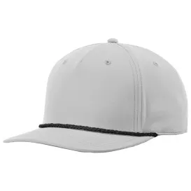 Richardson 258 Five Panel Classic Rope Cap – Light Grey/Black