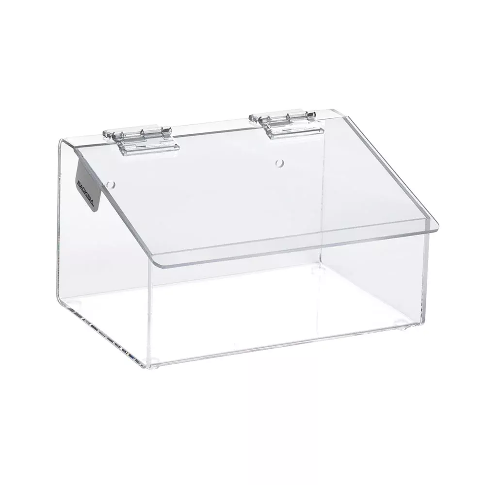 Safety Glasses/Earplug Dispenser with Lid