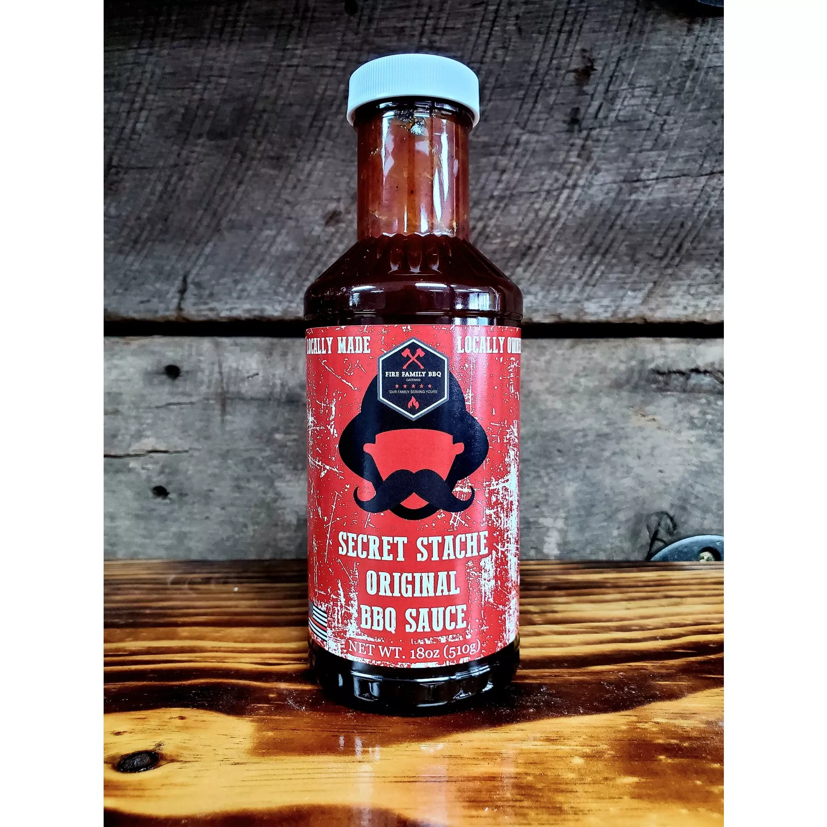 Secret Stache Original Sauce 18oz.