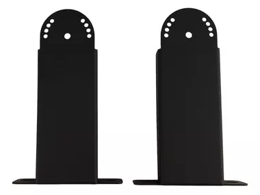Short Mounting Bracket Pair for Black Bromic Tungsten Electric Heaters - Item #BH8180008