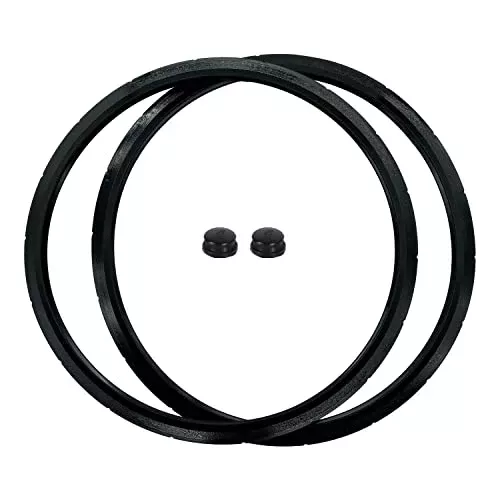 Sigely 09936 Pressure Cooker Sealing Ring/Gasket & Overpressure Plug (2 Sets per Pack)