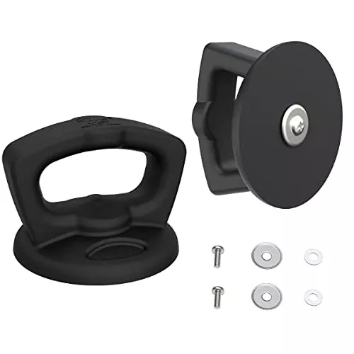 Silicone Universal Pot Lid Replacement Knobs Pan Lid Holding Handles 2 Pack Black