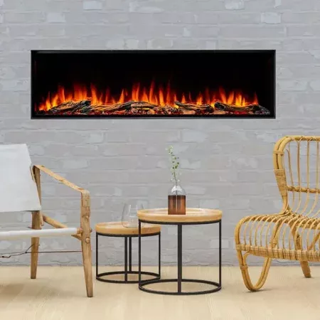 SimpliFire 55-Inch Forum Outdoor Electric Fireplace