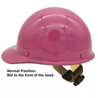 Skullgard Cap Style Hard Hats With Swing Suspension Hot Pink