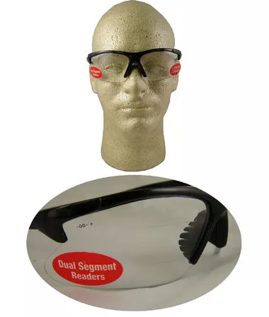 Smith and Wesson 30.06 Dual Reader Safety Glasses w/ 2.5 Clear Lens