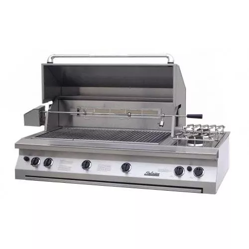 Solaire 56″ Convection Built-in Grill, Double Side Burner – SOL-AGBQ-56