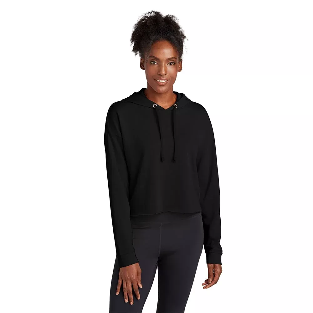 Sport-Tek LST298 PosiCharge Women’s Tri-Blend Cropped Pullover