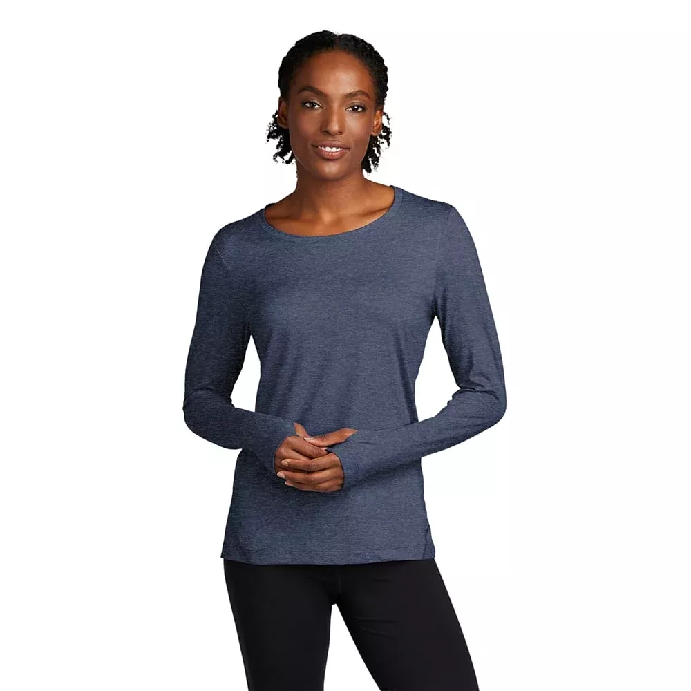 Sport-Tek LST710 Exchange 1.5 Women’s Long Sleeve Crew Sweatshirt
