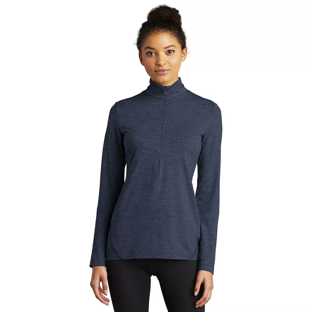 Sport-Tek LST711 Exchange 1.5 Women’s Long Sleeve Half-Zip Sweatshirt