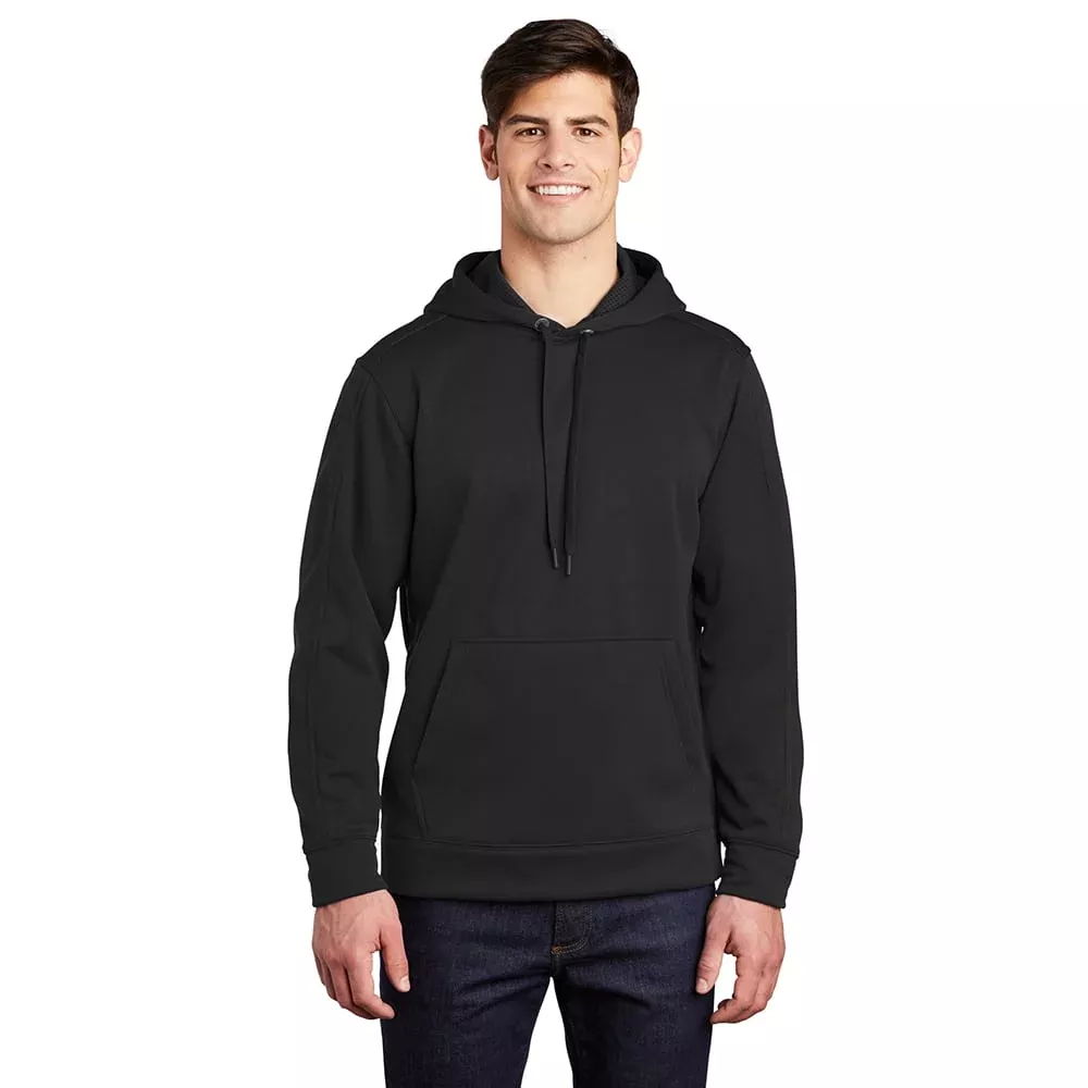 Sport-Tek ST290 Repel Hooded Fleece Pullover with Pouch Pocket
