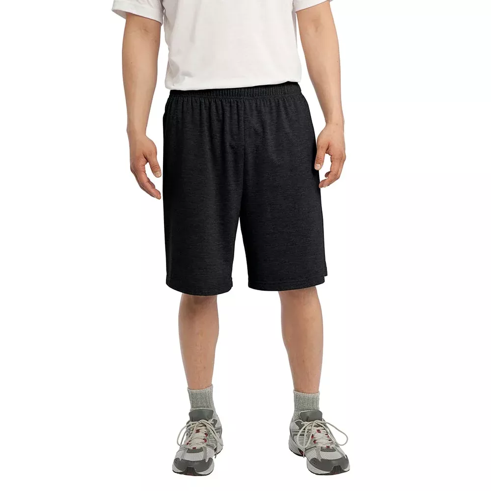 Sport-Tek ST310 Men’s Jersey Knit Shorts with Side Pockets