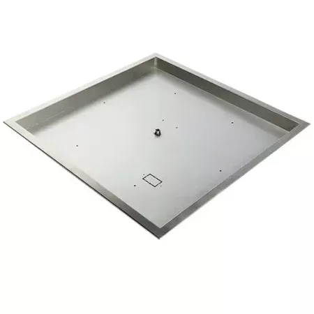 Square Bowl Style Fire Pit Burner Pans