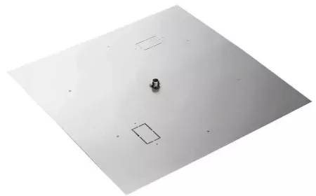 Square Flat Fire Pit Burner Pans