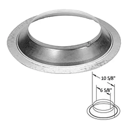Storm Collar For 4″ X 6-5/8″ Direct Vent Pipe