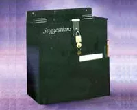 Suggestion Box With Hasp & Lock, Large