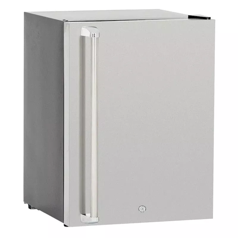 Summerset 21 Inch Outdoor Refrigerator with Solid Door and Lock