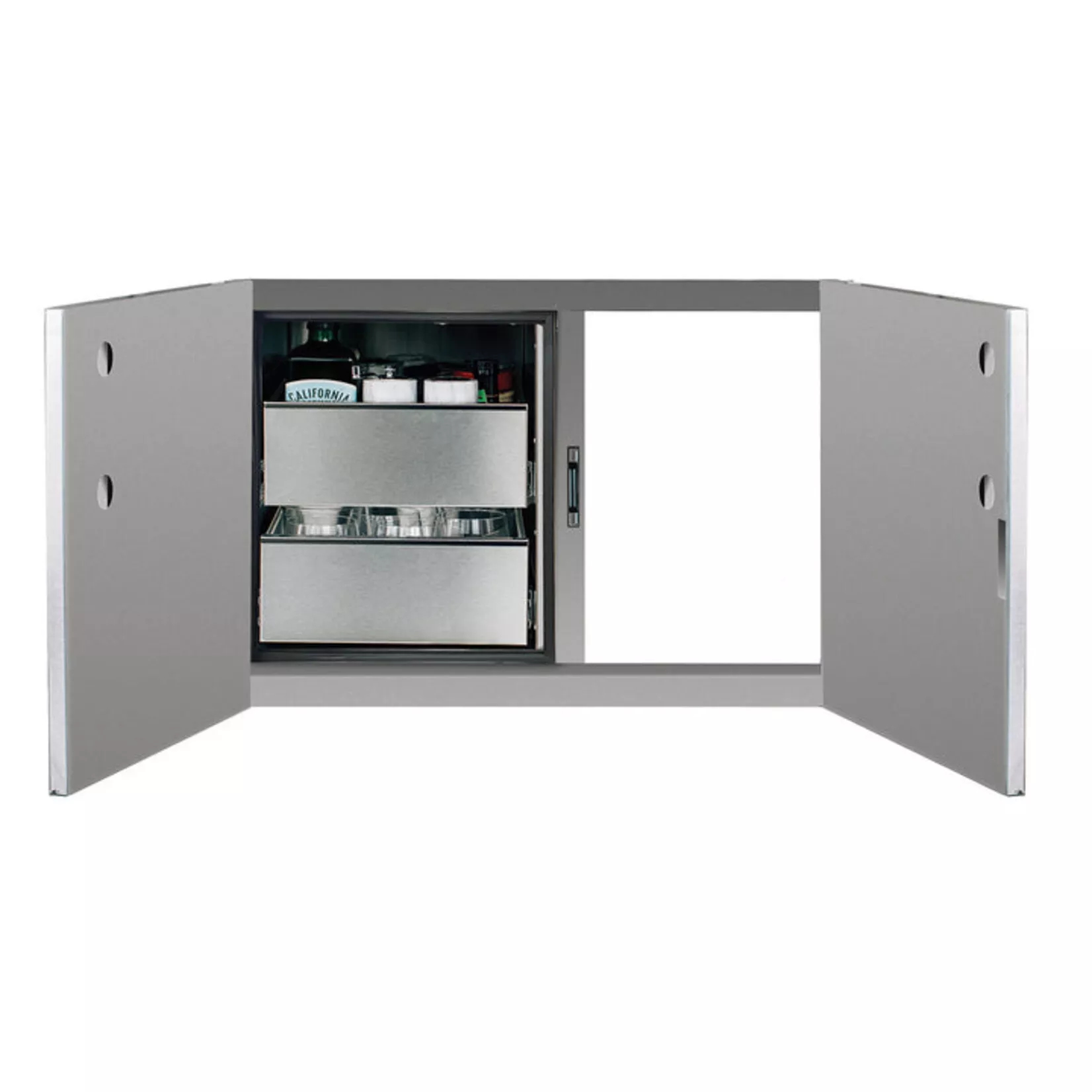 Summerset 36" 2-Drawer Dry Storage Pantry & Access Door Combo