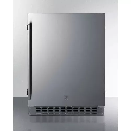 Summit 24 Inch Refrigerator ADA with Solid Door