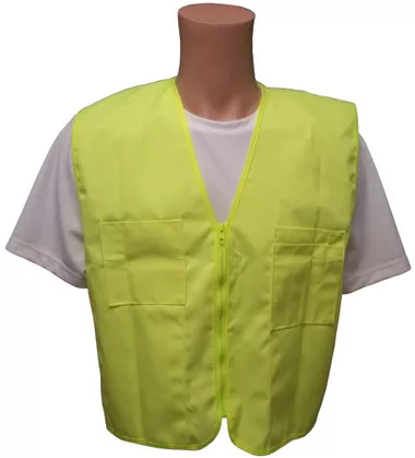 Surveyors Vest Lime Plain -3XL
