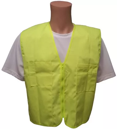 Surveyors Vest Lime Plain XL size