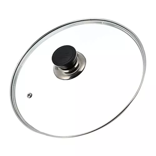Tempered Glass Pot Lid Universal for Pots Pans and Skillets 28cm