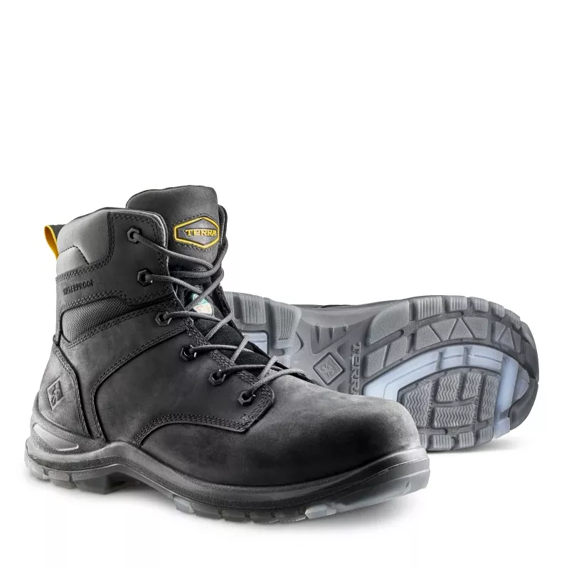 Terra Men’s 6″ Waterproof Composite Safety Toe Work Boot – 839B