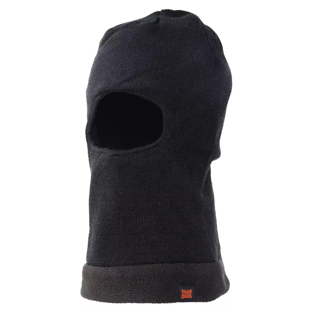Tough Duck Acrylic Fleece Lined Balaclava – Black – i256