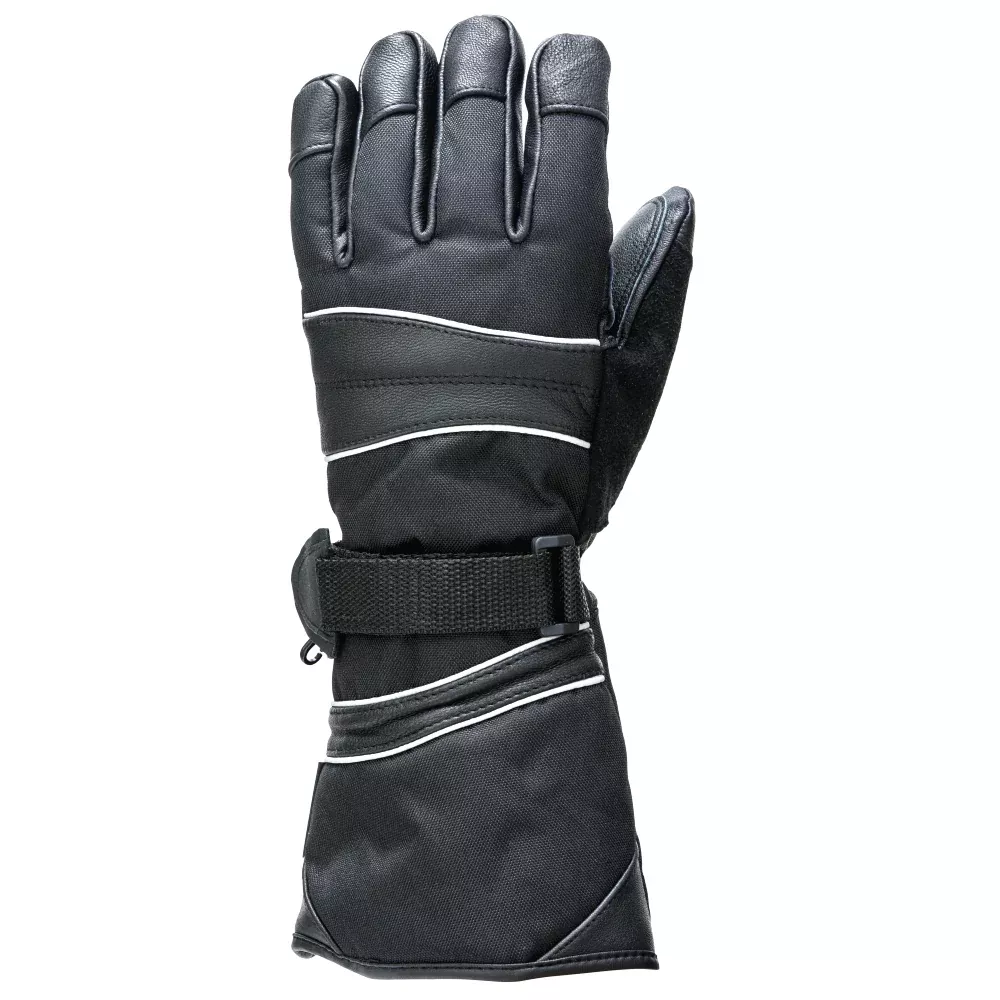 Tough Duck Durable Snowmobile Glove with Excellent Grip and Leather Palm – G404