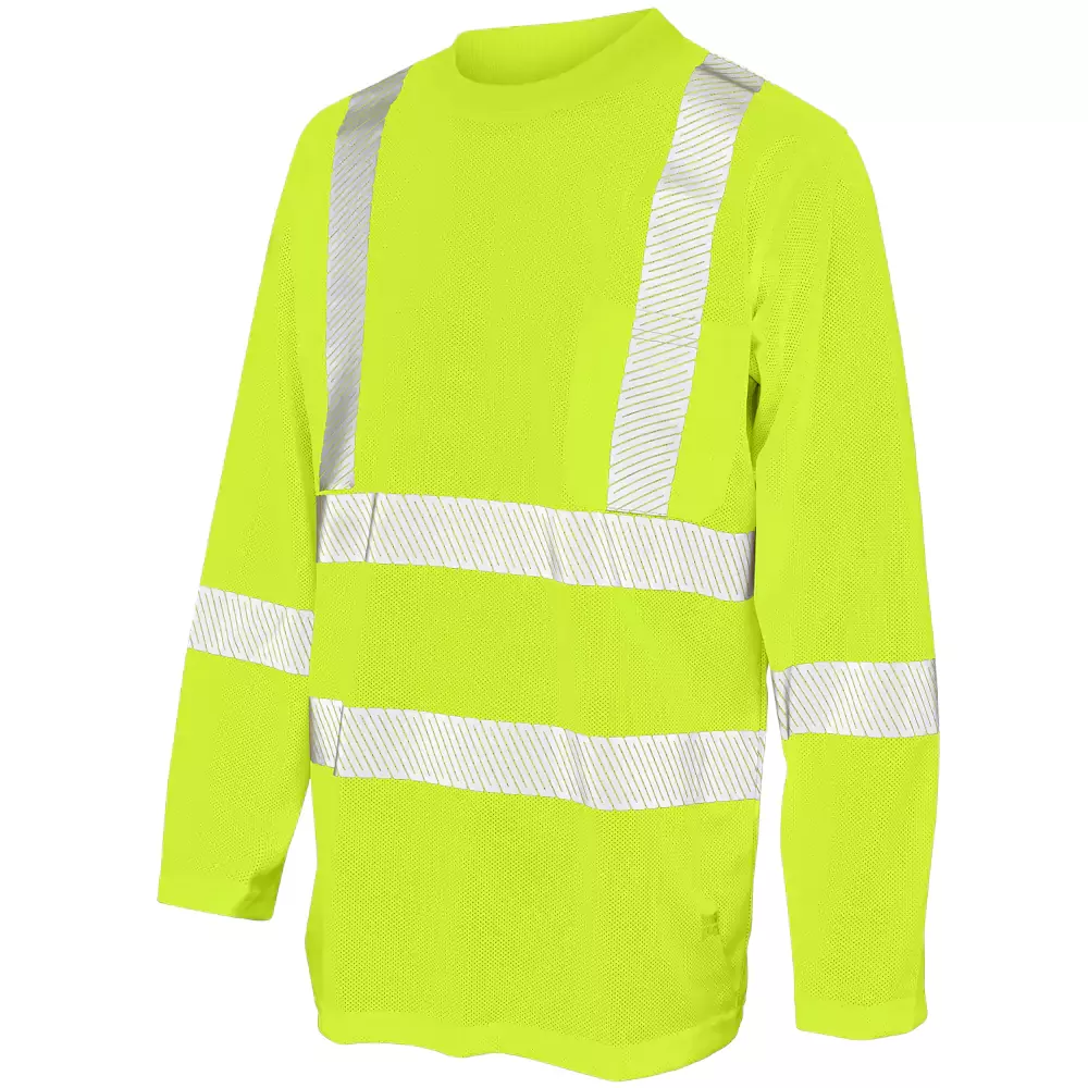 Tough Duck Micro Mesh Long Sleeve Safety T-Shirt – ST08