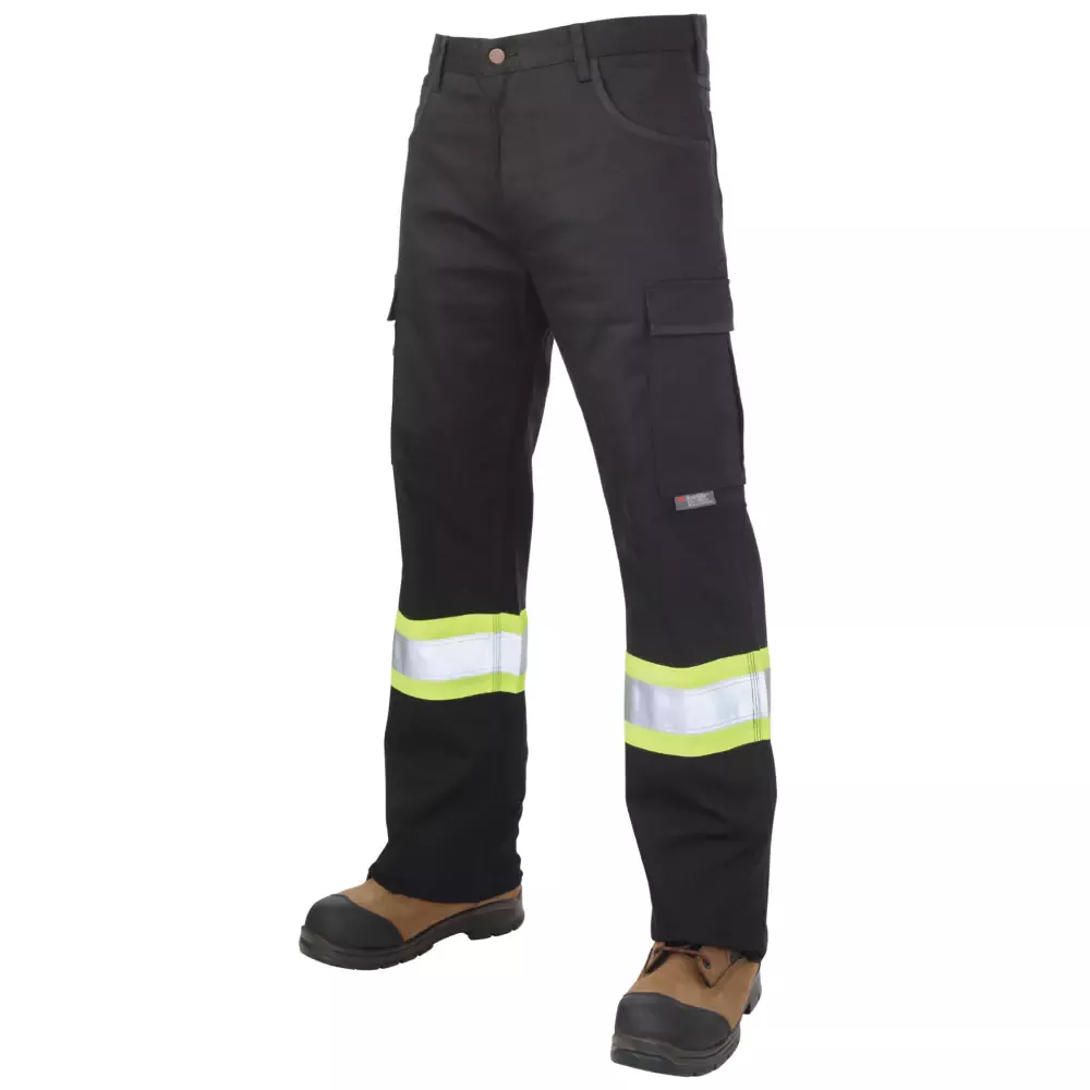 Tough Duck Relaxed Fit Flex Twill Safety Cargo Pant – SP03