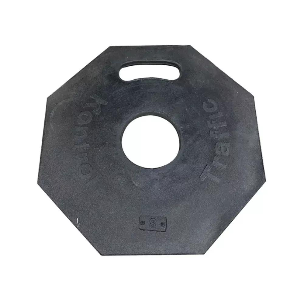 Traffic Kontrol Delineator Base Weights – 8 Lbs and 12 Lbs