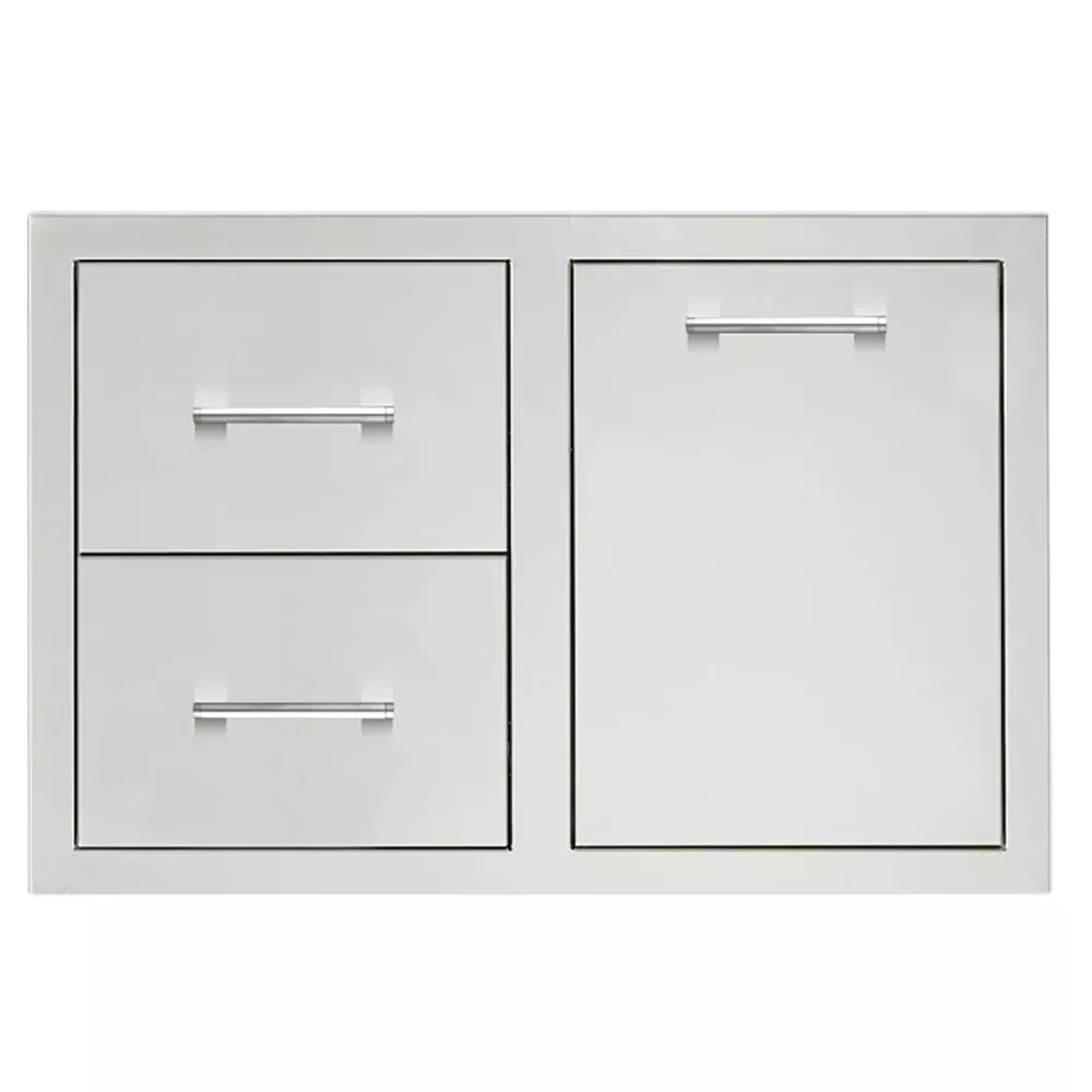 TrueFlame 30-Inch 2-Drawer & Access Door Combo