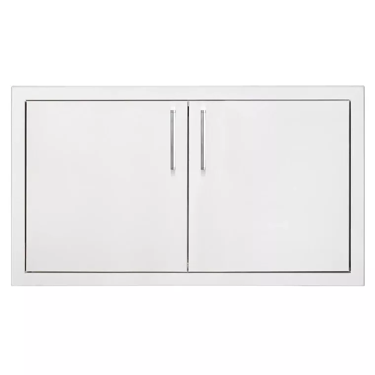 TrueFlame 33" Double Access Door Masonry Frame Return - TF-DD-33M-A