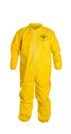 Tyvek QC Coveralls, Serged Seams, with Elastic Wrists and Ankles (12 per case) ~ Size 2X