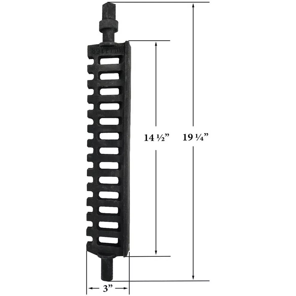 US Stove (Wood/Coal) Right Shaker Grate: 007716R