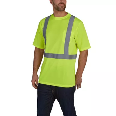 Utility Pro Class 2 Hi Vis Yellow Moisture Wicking T-Shirt UHV303