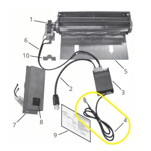 Valor Relay to Receiver Cable – Maxitrol G6R-CB10 (4002531)