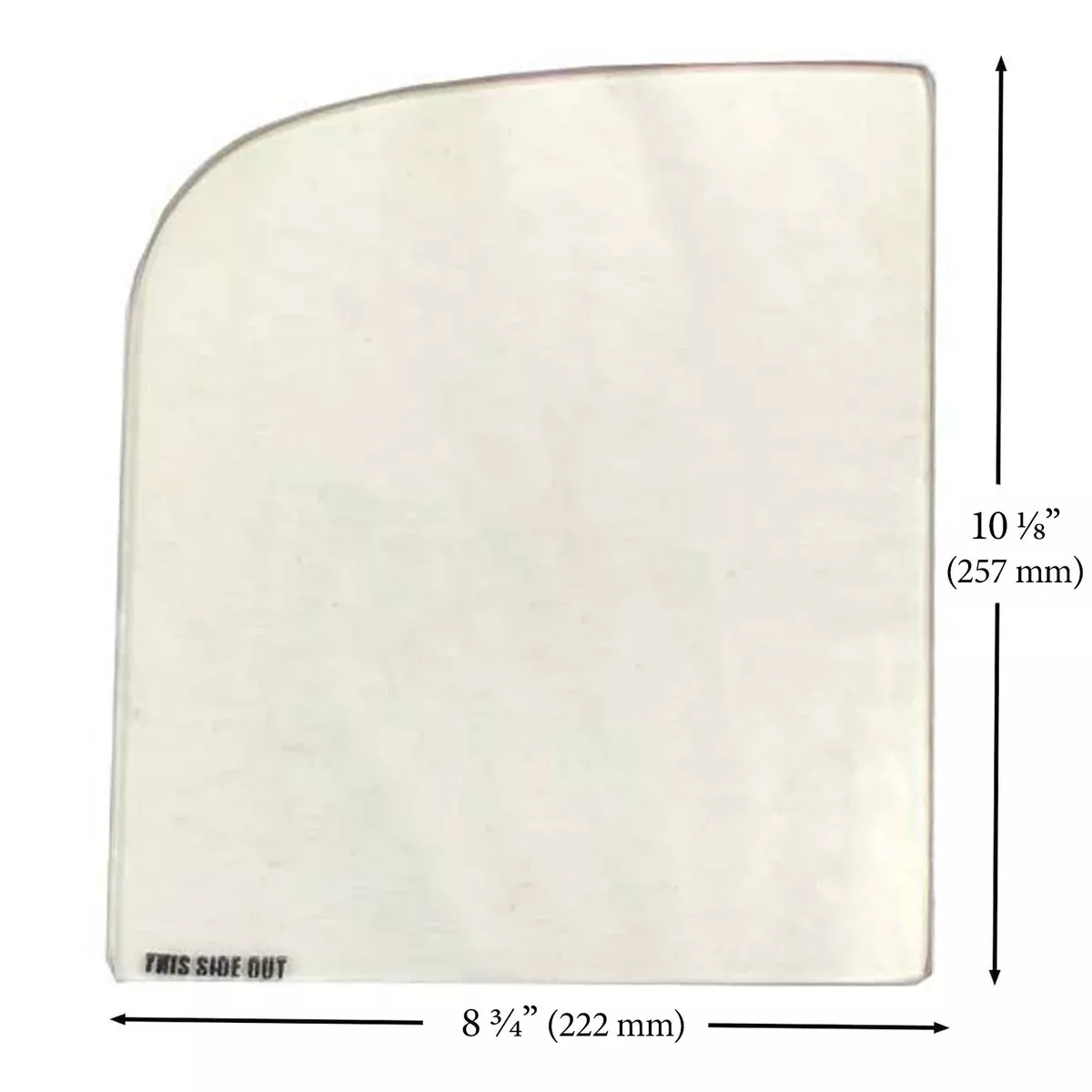 Vermont Castings Encore & Madison Left Glass: 1408630