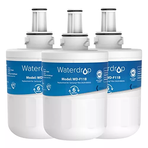 Waterdrop DA29-00003G Refrigerator Water Filter, Replacement for Samsung DA29-00003G