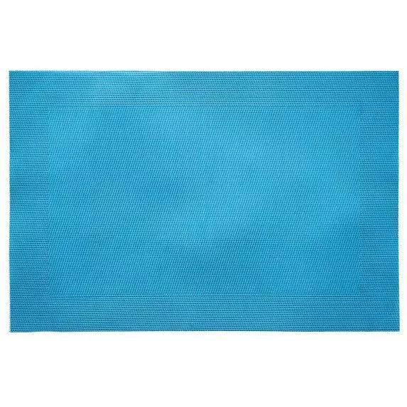 Woven PVC 13″ x 19″ Placemat – Turquoise