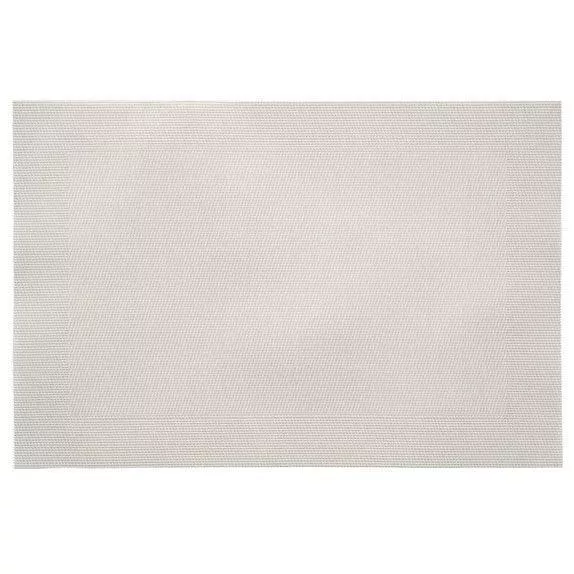 Woven PVC 19″ x 13 ” Placemat – White