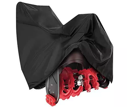 XYK Snow Blower Cover, Universal Fit Heavy Duty 420D Snow Blower Cover Waterproof for Most Electric Snow Blowers