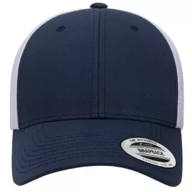 YP Classics 6601 Elite Cap – Navy/White