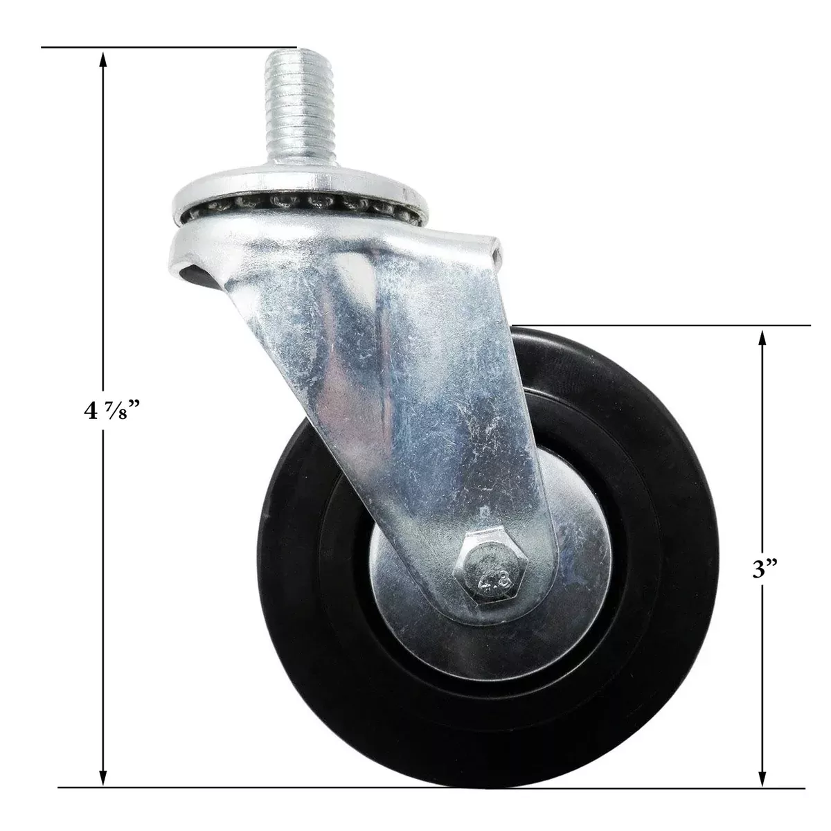 Z Grills Caster Wheel Without Brake (700D/E & 1000D/E)