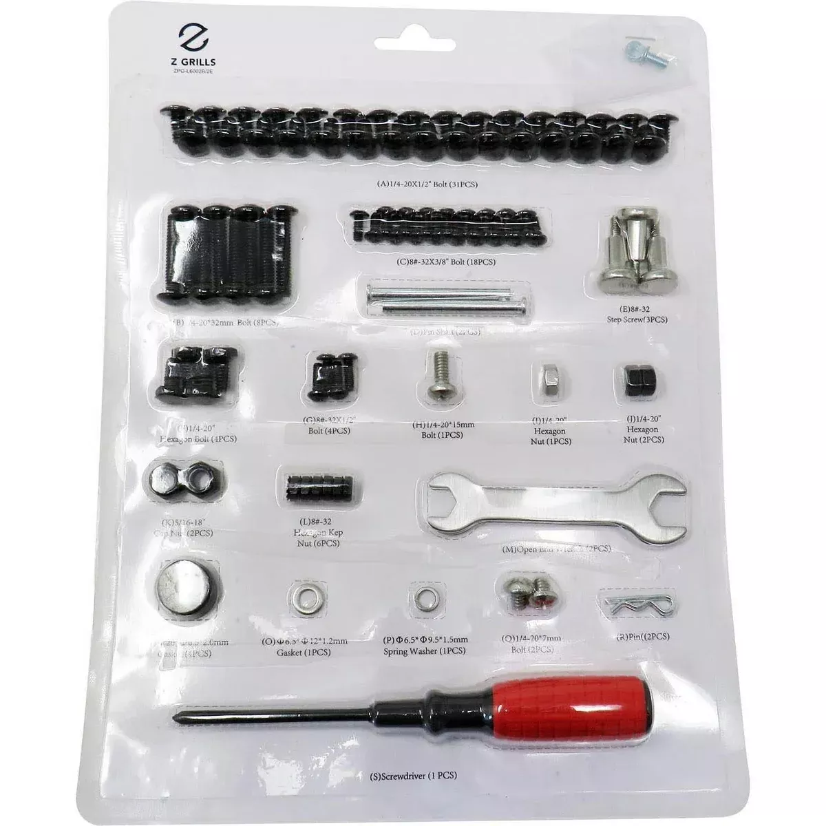 Z Grills Hardware Package for 600 Series Pellet Grills